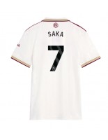 Arsenal Bukayo Saka #7 Alternativní Dres pro Dámské 2025-26 Krátký Rukáv